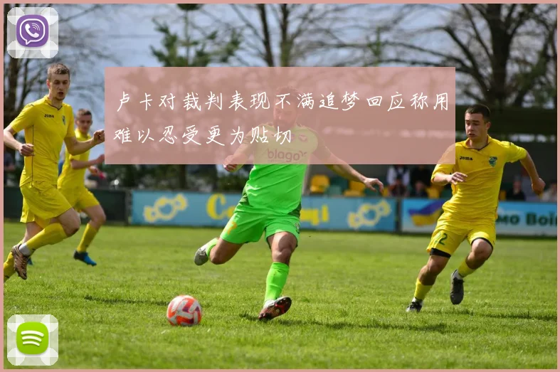 卢卡对裁判表现不满追梦回应称用难以忍受更为贴切